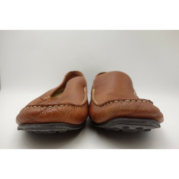14th & Union Brown Leather Casual Moc Toe Slip On Loafers Shoes Men\'s 11.5 M main image 11
